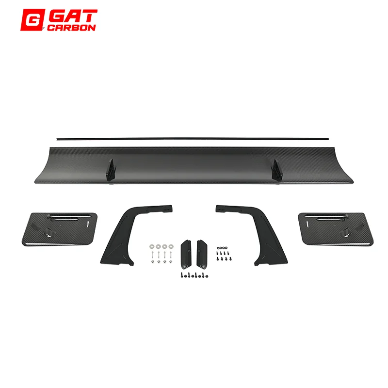 For BMW M2 M3 M4 G87 G80 G82 V1 Style Rear Spoiler Dry Carbon Fiber Fixed Wing Spoiler Car Modification Spoiler 2