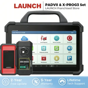 LAUNCH X431 PAD 7 & X-PROG3 Set Automotive Diagnostic Tool PADVII All Key Lost Key Programmer Immobilizer 1