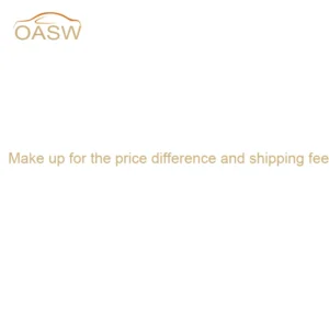 Make up for the price difference and shipping fee 1