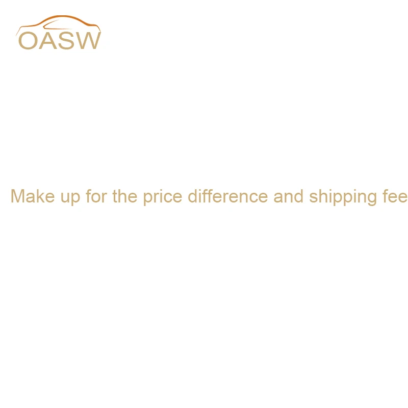 Make up for the price difference and shipping fee 1