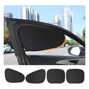 New Electrostatic Sun Visor for Car Side Window 4-Layer Sun Shade Curtains Anti-Glare UV-Blocker Auto Internal Blocker 99.9% UV 1