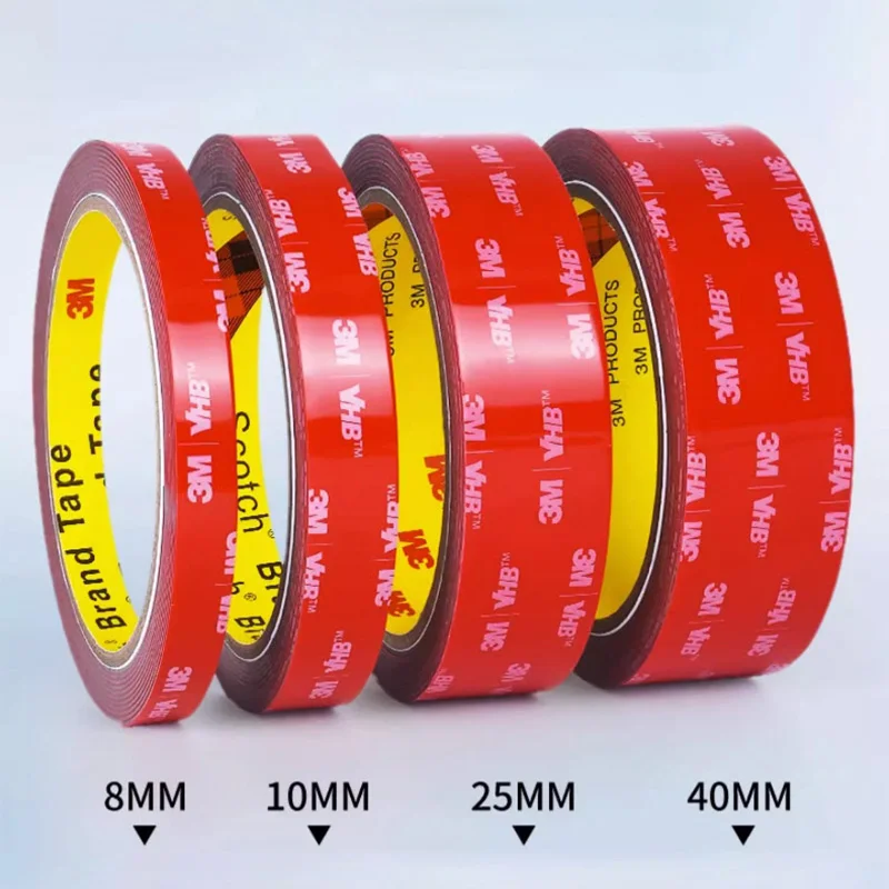 3M VHB double-sided adhesive stickers strong adhesive sponge tape car car VHB waterproof non-marking high viscosity fixed wall. 2