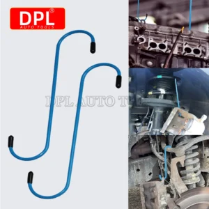 Car Brake Caliper Hooks Auto Brake Caliper Hangers Hooks with Rubber Tips Universal Tools for Brake Bearing Axle Suspension Work 1