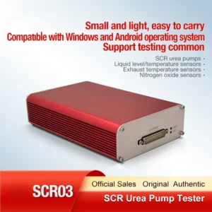 Portable Handheld Car Urea SCR03 Common Rail Pump Tester for NOx Sensor Pump Liquid Level Temperature Sensor Testing Machine 1