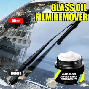 Car Glass Polish Coating Kit for Windshield Oil Film Removal Paste Car Glass Water Repellent Anti Rain Hydrophobic Cleaning Kits 1