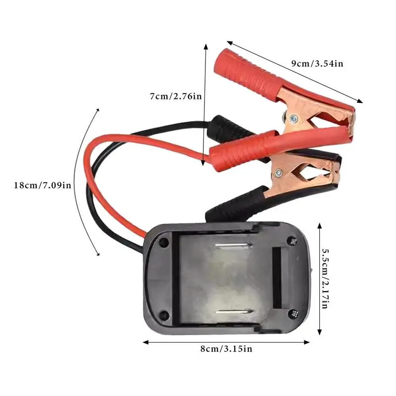 Portable Car Battery Jump Starter Jump Box Lithium Battery Converter - Compact Power Pack for Emergency Vehicle Starting 6
