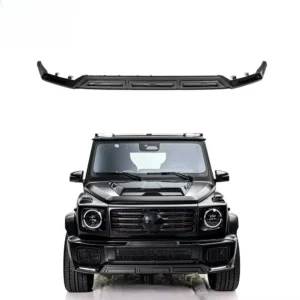 Suitable for Benz G-Class W465 G450D Front Lip Dry Carbon Fiber Spoiler Diffuser Front Lip Chin G450D 2025~Body Part 1