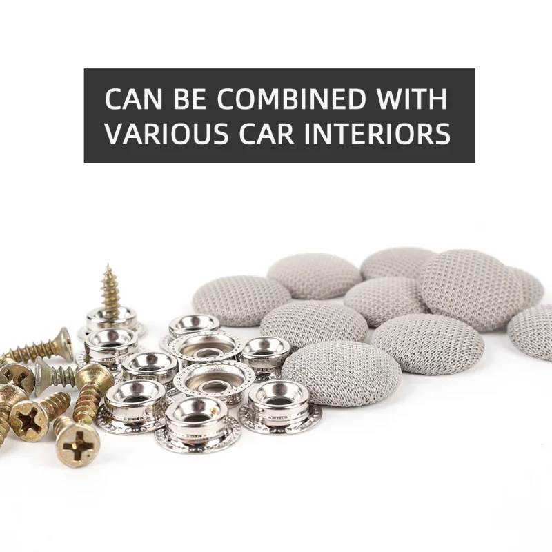Car Interior Roof Fixing Buckles Screw Set Headliner Cloth Fabric Rivets Retainer Buckle Fastener Auto Accessories 5