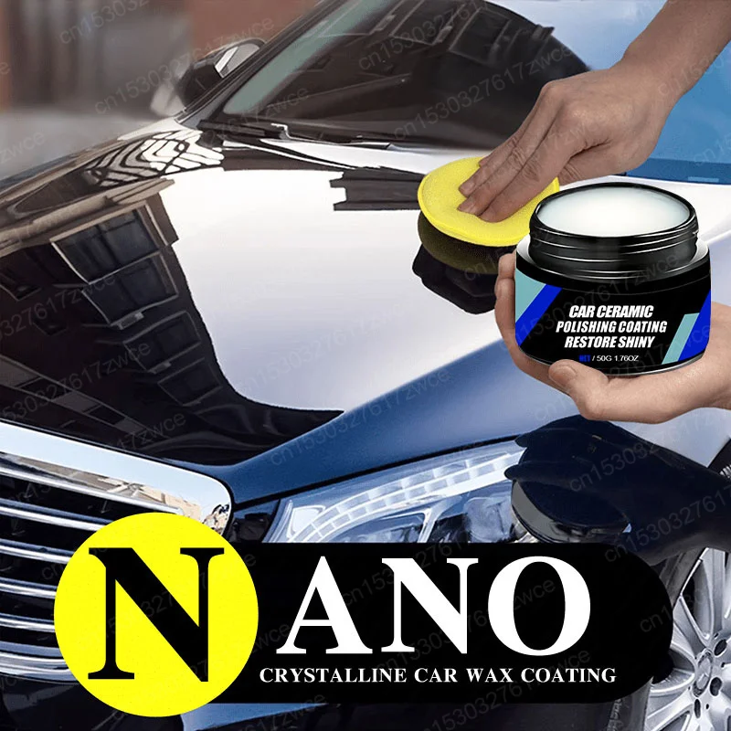 Car Ceramic Nano Wax Coating Auto Nano Crystal Hydrophobic Layer Anti-Scratches Car Polishing Scratch Repair Coating Wax 1