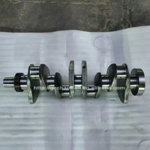 Hot sale    Engine Parts CAT 3304 Engine Crankshaft 4N7694 4N7692 Excavator Crankshafts with Gear Forged Steel for Sale 1