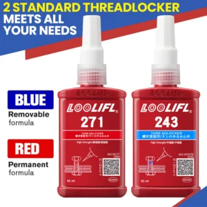 243 271 50ml Threadlocker Anaerobic Glues Anti Loose Screw Glues Fastening Quickly Cured Thread Locking Agent Sealant for Screws 1