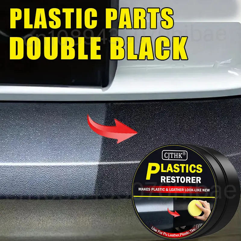 Car Plastic Restorer Back To Black Gloss Car Cleaning Products Plastic Leather Restore Auto Polish And Repair Coating Renovator 3