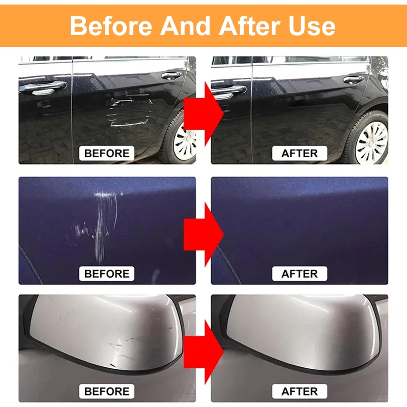 Car Scratch Remover Paint Care Tools Auto Swirl Remover Scratches Repair Polishing Auto Body Grinding Compound Anti Scratch Wax 4