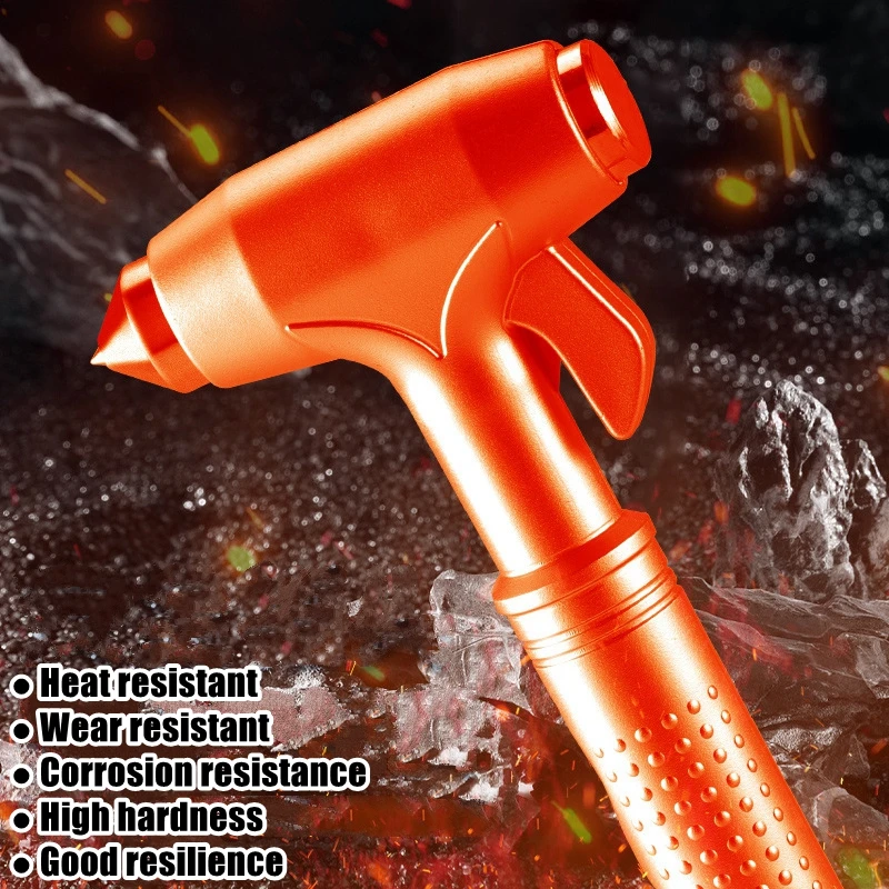 Car Safety Hammer Car Window Breaker Emergency Hammer Seat Belt Cutter Suitable for Car Rescue Escape Rescue Safety Hammer 5