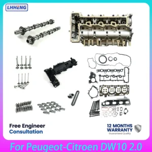 DW10 Engine Overhaul Rebuild Kit Full Gasket Set For Peugeot Citroen Ford 2.0 HDI RHR RHY DW10BTED4 OE 9807092380 9800943180 1