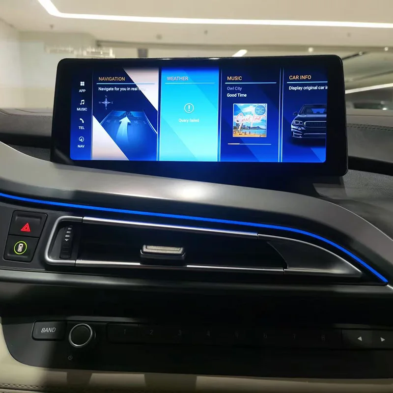 New Released for BMW i8 i12 NBT EVO Ultra-thin 10.25 inch Android 14 Multimedia Touch Screen Built-in Wireless BT WiFi  CarPlay 1