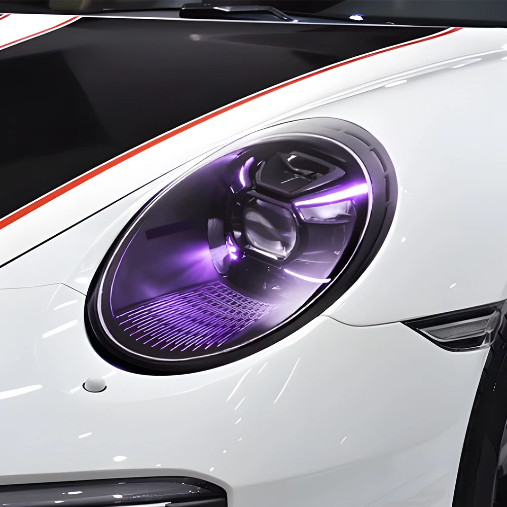 Auto Headlights Assembly For Porsche 911-996 996.1 996.2 2012-2018 Upgrade LED 2023 Style 992 GT3RS Projector Lens Accessories 1