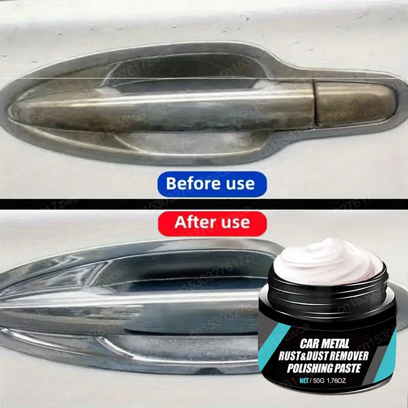 Car Rust Restoration Paste for Chrome Parts of Auto Rust And Fading on Car Wheels Designed for Renewing Oxidized Scratch Repair 4