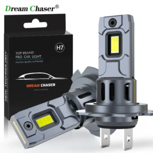 Dream Chaser 20000LM Mini H7 LED Headlight Bulb Wireless 120W CSP for Car Headlamp Auto Diode Lamps H7 Turbo Led 12V 6500K 1