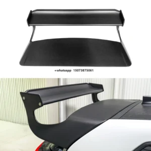 Matte Carbon Fiber FG Type Rear Wing for GR YARIS GXPA16 Rear Roof Spoiler Exterior Trim 1
