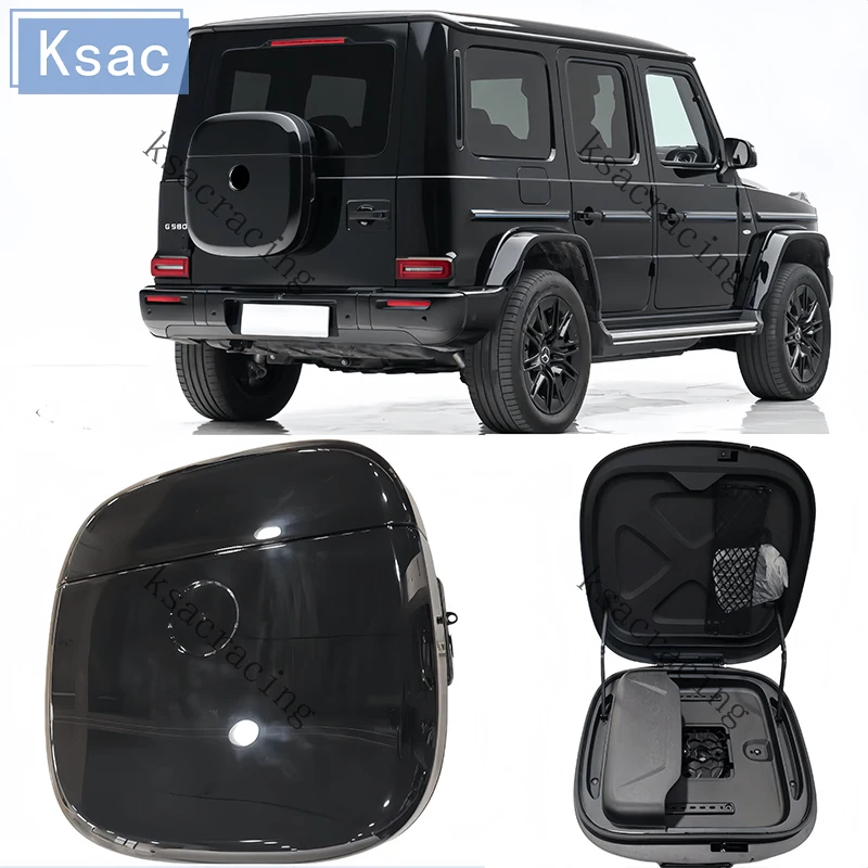 1999-2026 G580-Style Spare Tire Cover For G-Class w463 W464 W465 G63 G550 G500 G65 G55 Electric Retractable Spare Tire Cover 1